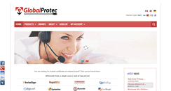 Desktop Screenshot of globalprotec.com